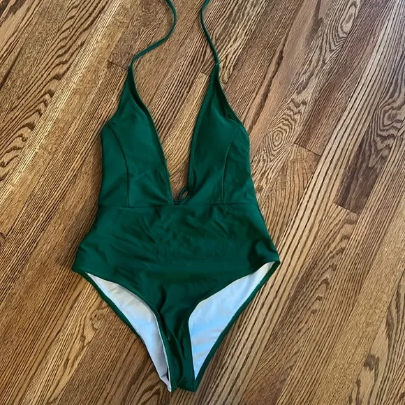 Zaful Swim Green Zaful One Piece Swim Suit Poshmark
